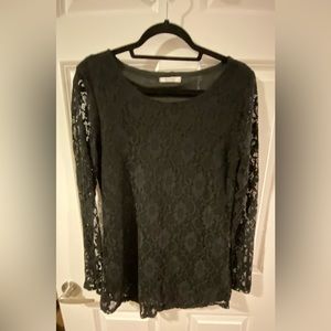 Beautiful black lace top